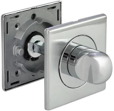 Завертка сантехническая LUX-WC-S хром матовый/хром