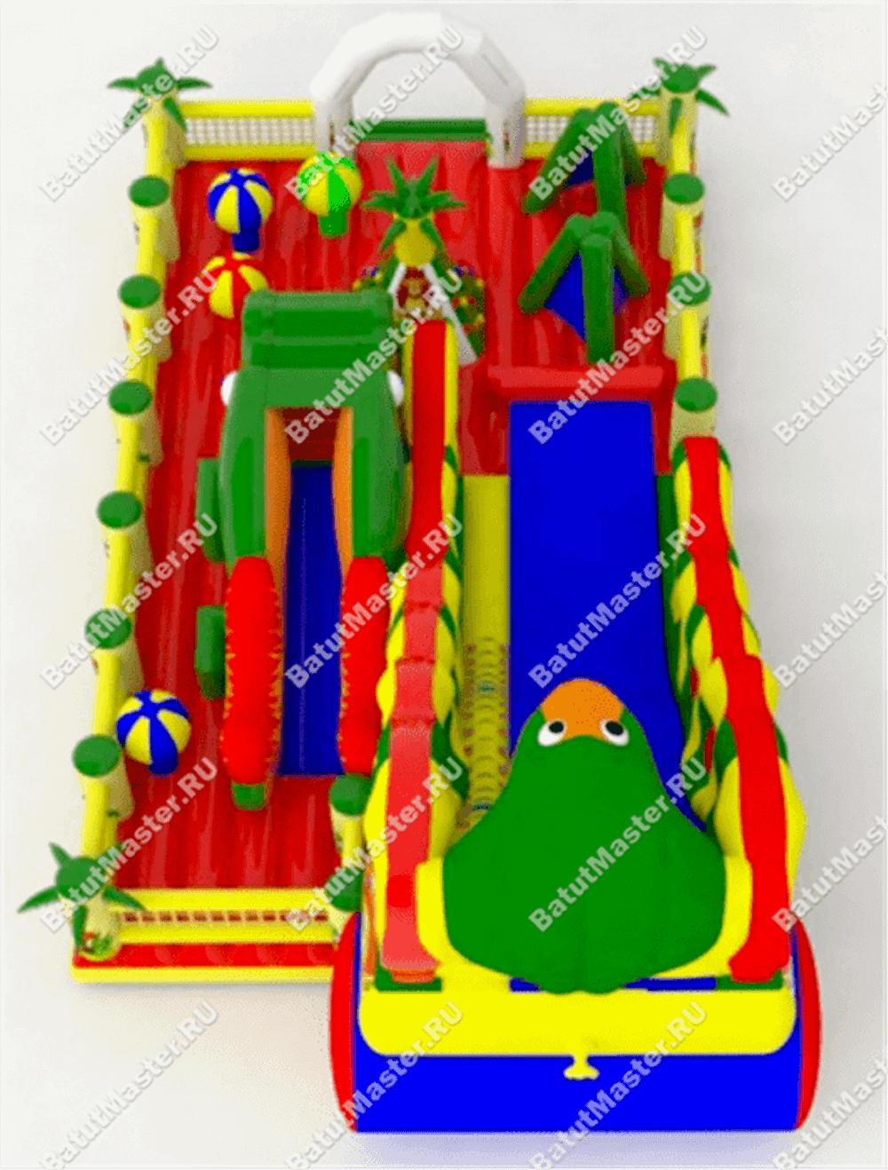 Надувной батут "Долина сказок"