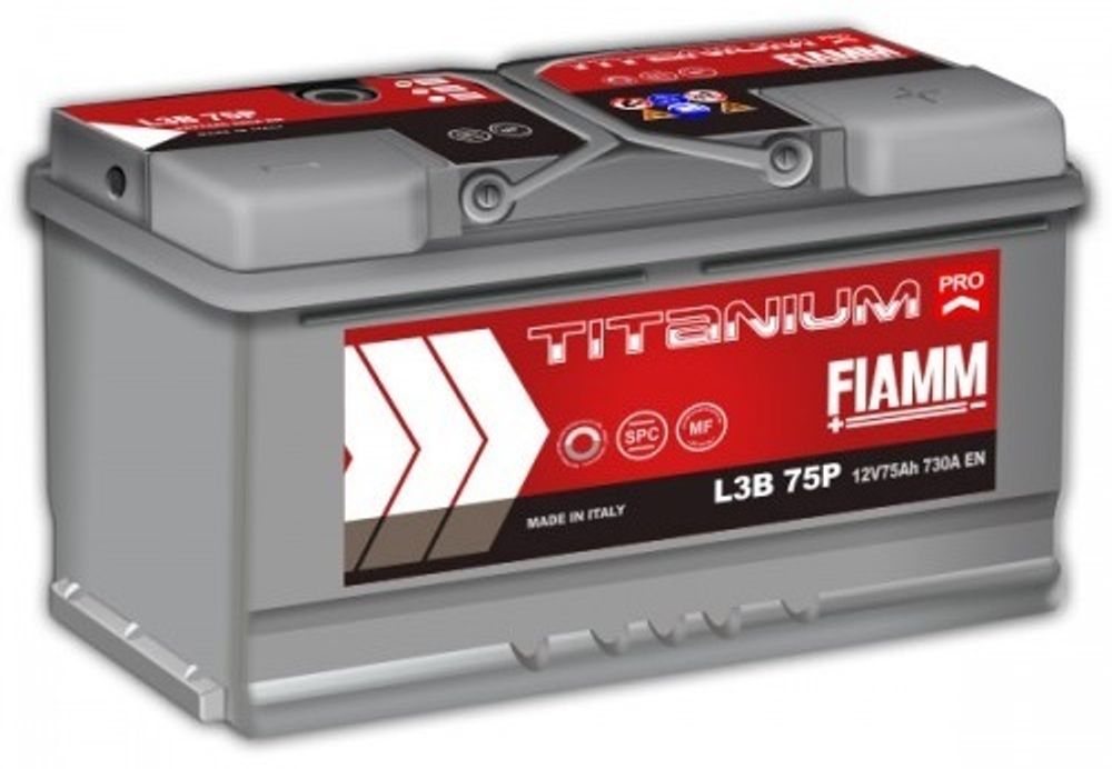 Fiamm Titanium Pro 6СТ- 75 R аккумулятор