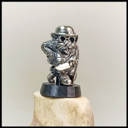 Темлячная бусина "Базилио" биметалл , лимитка