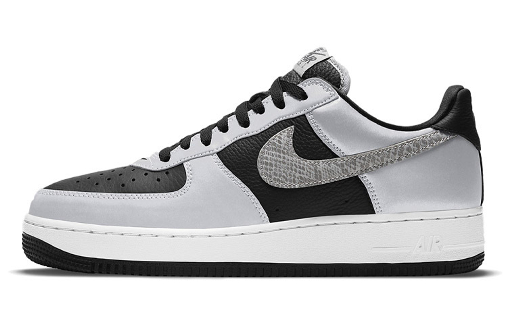 Nike Air Force 1 Low B Silver Snake Hyper Sneakers