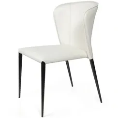 Стул Albert белая кожа