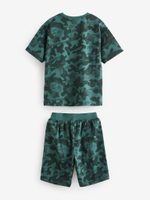 Пижама для мальчика Next Q66-653, 3 шт., Синий, Зеленый, Серый