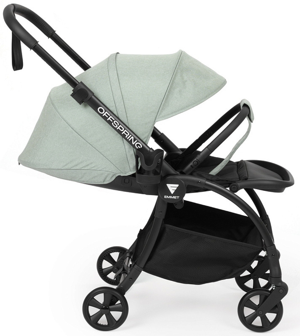 Детская прогулочная коляска Emmet Offspring OFS-02 Оливковый / (Olive)