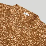 Рубашка One Two Short Sleeve Shirt Brown Giraffe