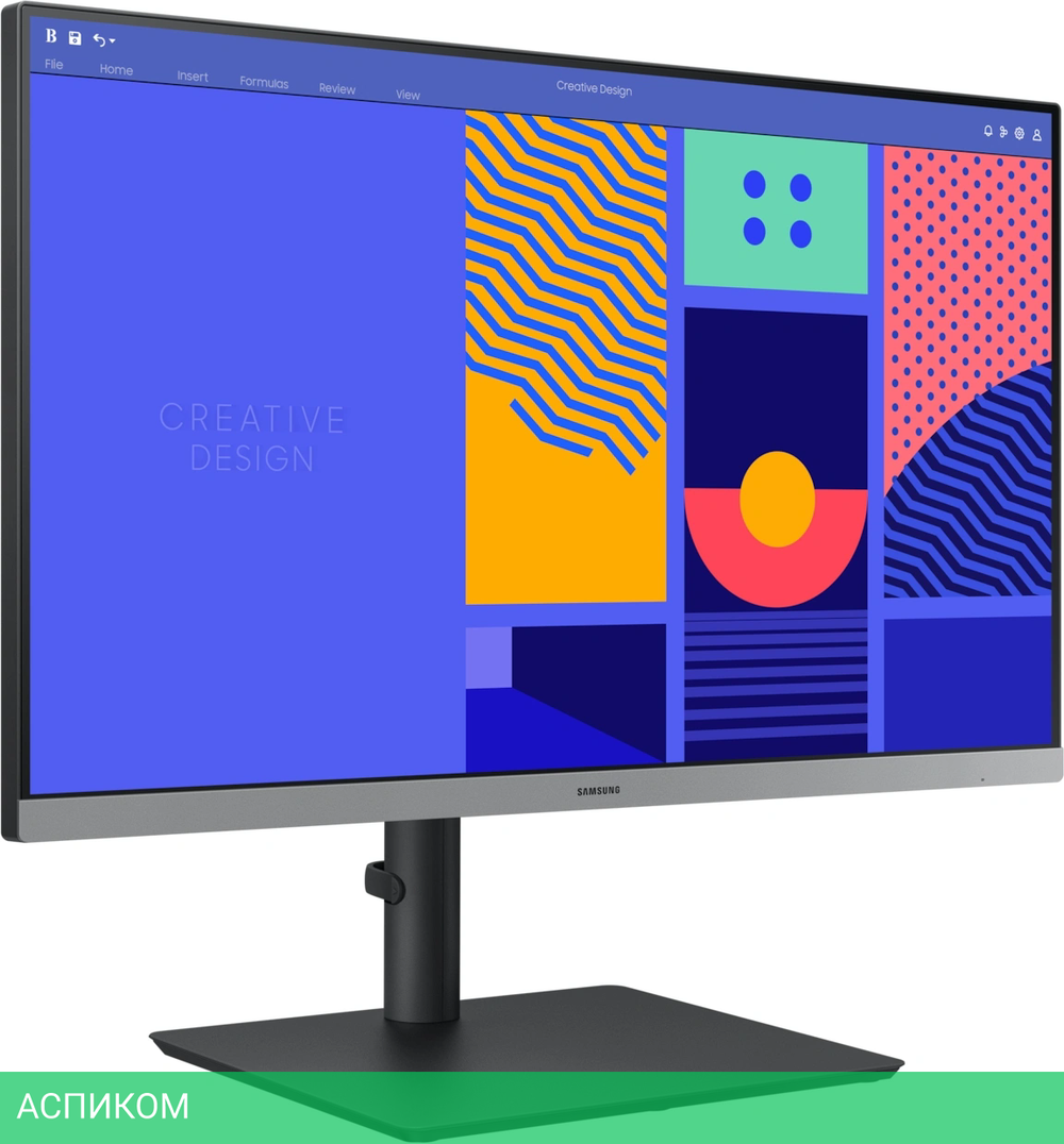 Монитор Samsung 24" Essential S4 S24C430GAIXCI