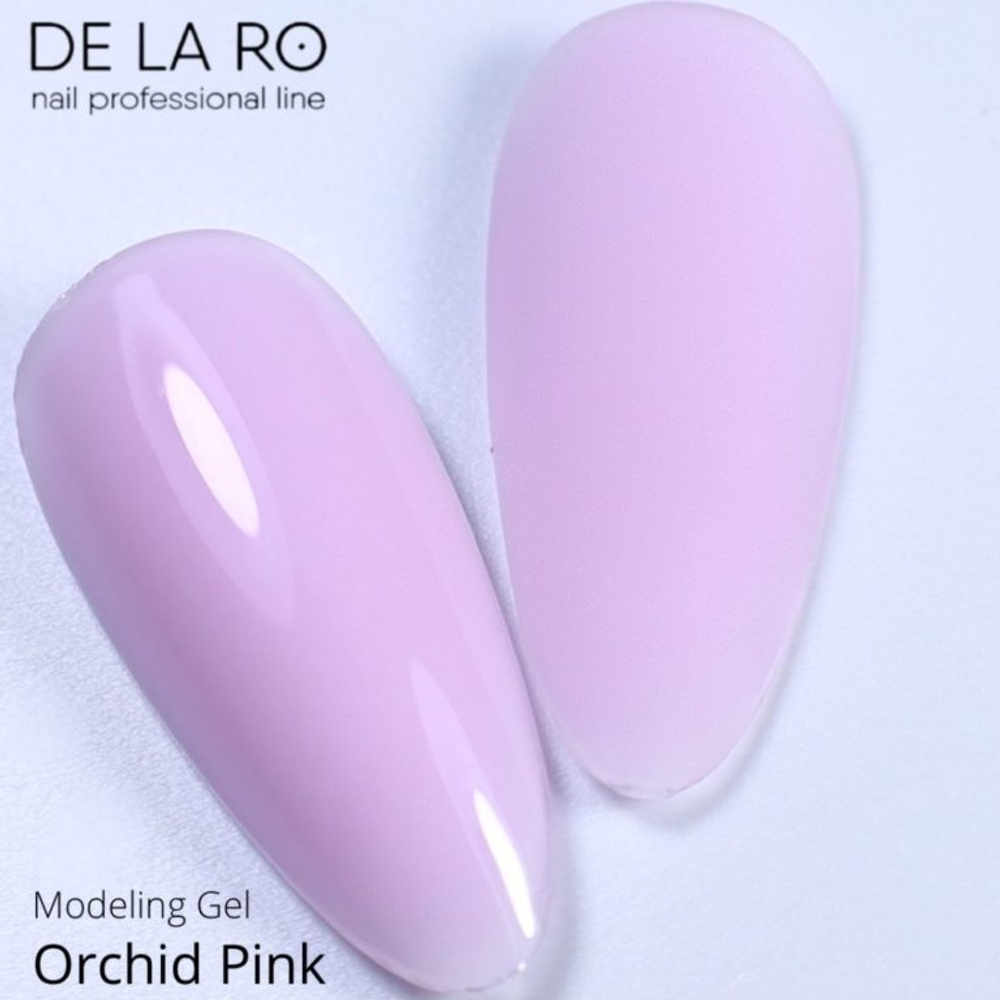 Delaro Моделирующий гель однофазный Orchid Pink - 15гр