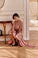 ХАЛАТ МАКСИ "НЕЖНЫЕ ЛИНИИ"