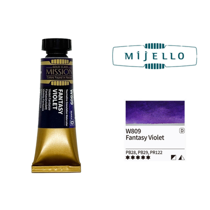 Акварель Mijello Granulation 15 мл. W809 [D] Fantasy Violet