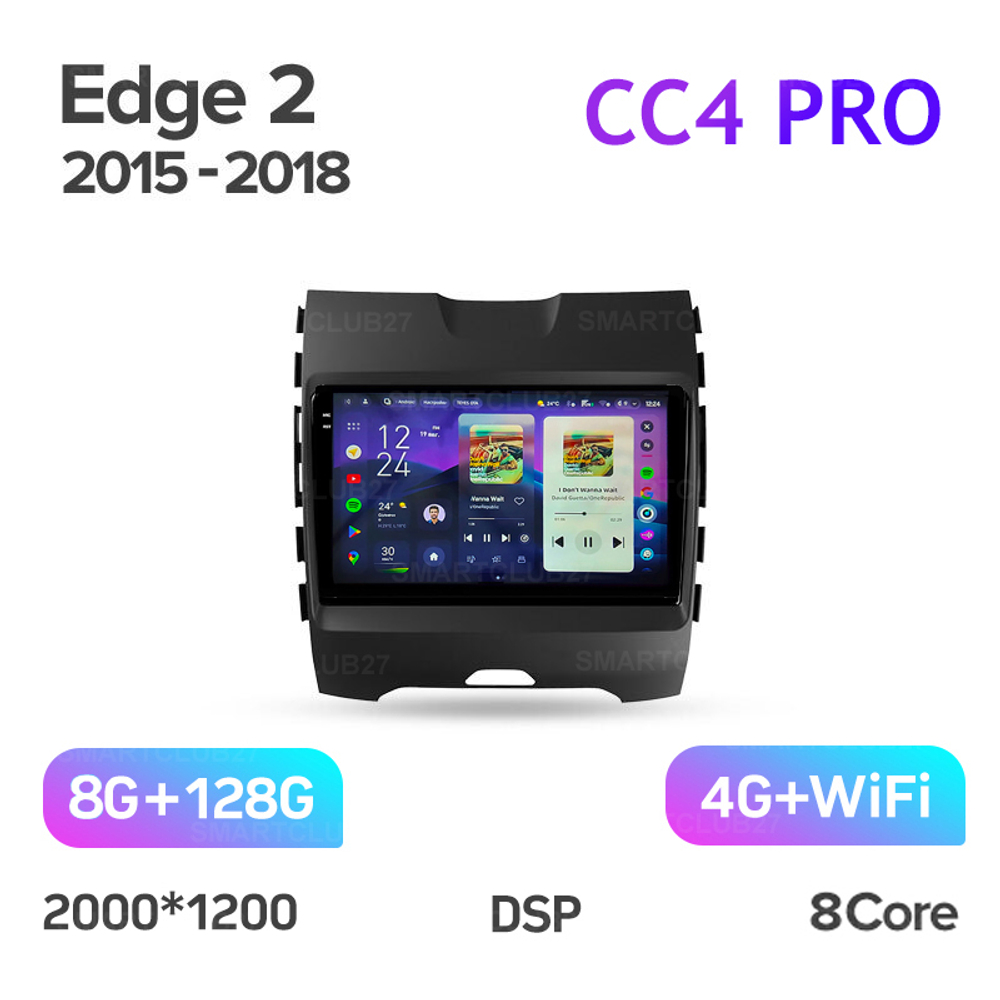 Teyes CC4 Pro 9" для Ford Edge 2 2015-2018