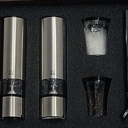 Набор мельниц для соли и перца электрический 2 шт Peugeot Elis Sense Франция в упаковке