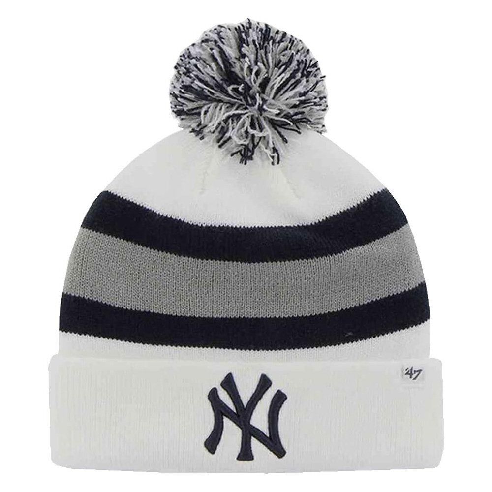Кепка 47Brand MLB New York Yankees Breakaway &#39;47 Cuff Knit White Cap