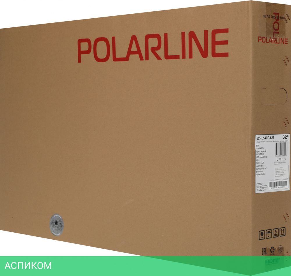 Телевизор LED PolarLine 32" 32PL54TC-SM
