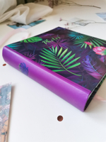 Фотоальбом на 200 фото 10х15 см, бум. листы , книж. переплет belle fleur Джунгли