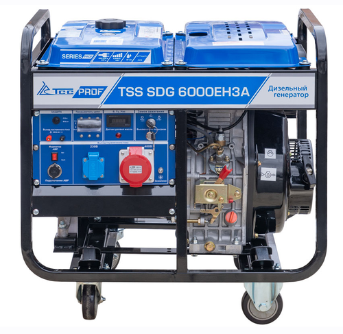 Дизельный генератор ТСС SDG 6000EH3A