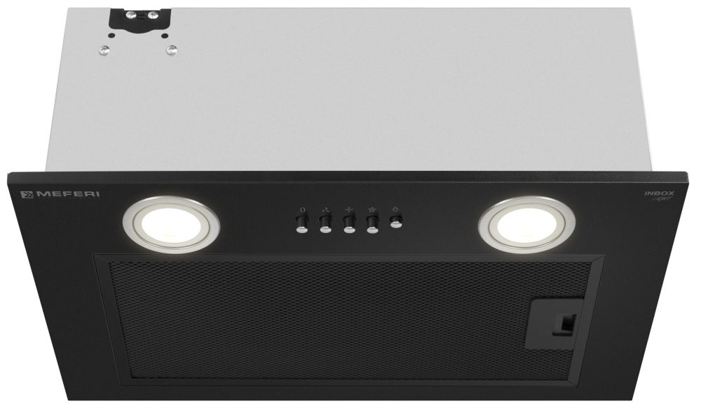 Полновстраиваемая вытяжка Meferi INBOX45BK LIGHT фото 3