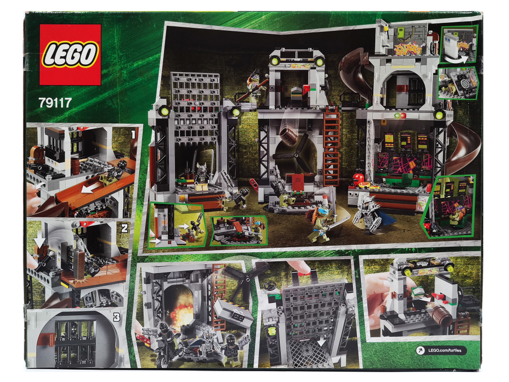 Конструктор Черепашки Ниндзя LEGO 79117 Вторжение в черепашье логово