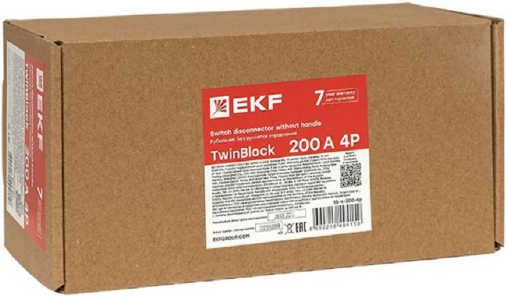 Рубильник  EKF tb-s-200-4p