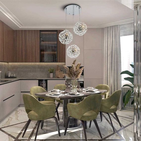 Подвесной светильник Modelux Modestyle MS.9029.18 CR