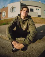 Худи Подполье Flag хаки