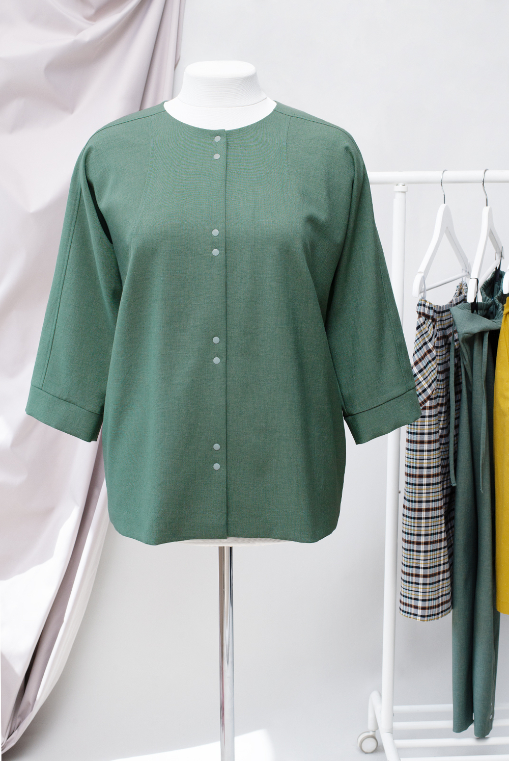 Жакет женский 3335зп, Папоротник #259Па043335зп