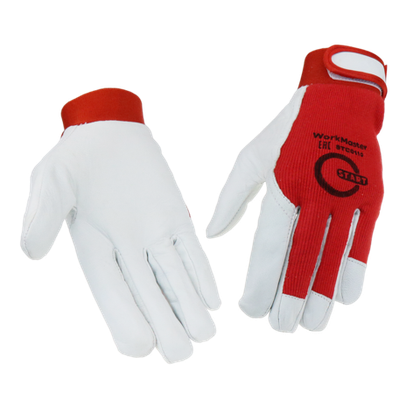 START WorkMaster STG0110, Перчатки со вставкой из козьей кожи (10/100)