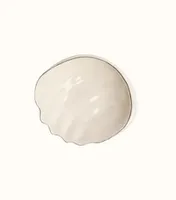 Тарелка глубокая – Пена дней, платиновая окантовка | Htonic ceramic