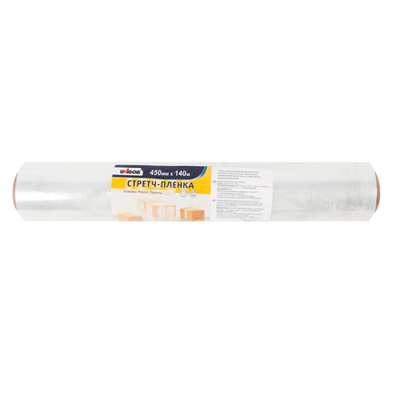 Стретч пленка UNIBOB 450мм х 140м, 17 мкм (прозрачная)