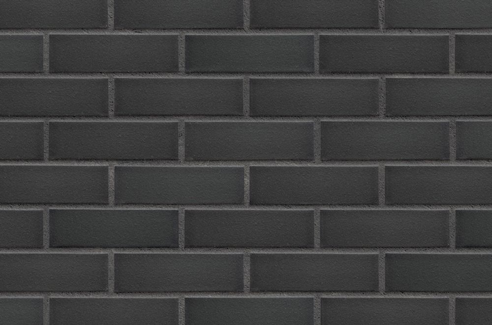 King Klinker - Black Stone (26), 240x71x14 - Клинкерная плитка для фасада и внутренней отделки