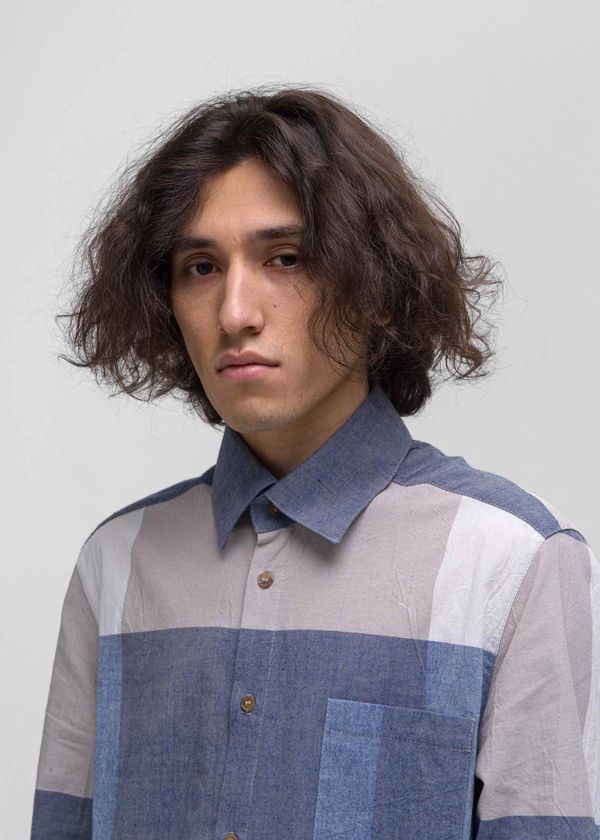 Рубашка Синяя Клетка - фото 7