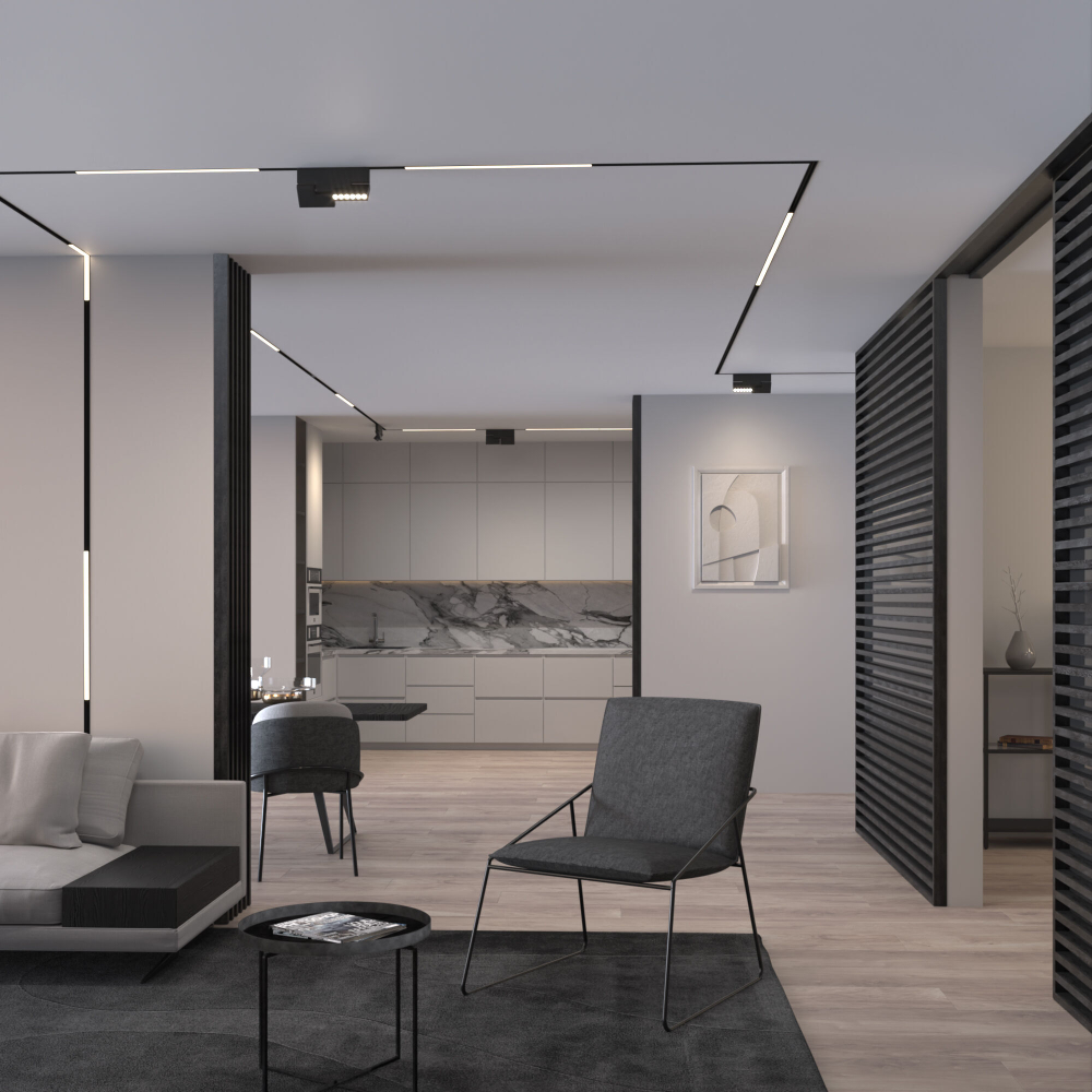 Магнитный трековый светильник Elektrostandard Slim Magnetic 85191/01