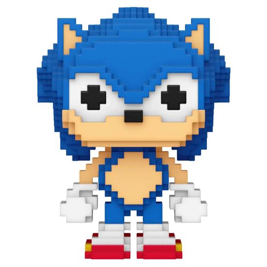 Фигурка Funko POP! 8-Bit Sonic the Hedgehog Sonic (Exc) (34) 74401 / Фигурка Фанко ПОП! по мотивам серии игр "Sonic the Hedgehog", Соник
