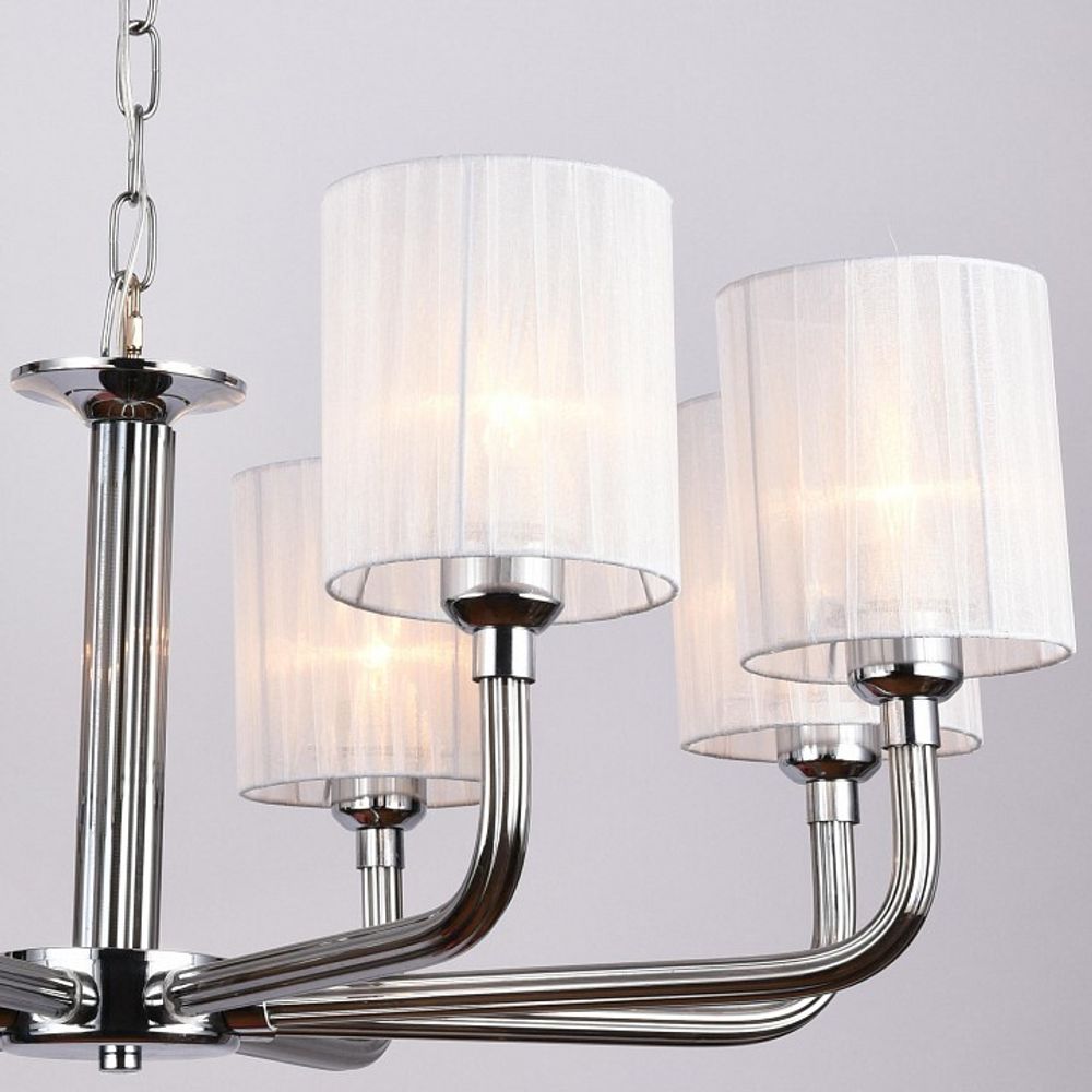 Подвесная люстра ILLUMICO  IL1256-8PPA-29 CR Romei