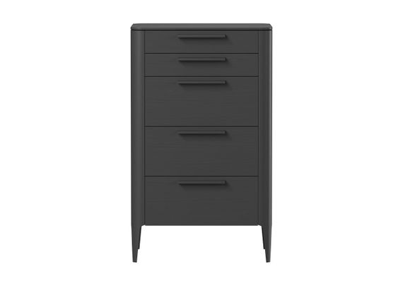 Комод Type oak высокии? 5 ящиков (черный)