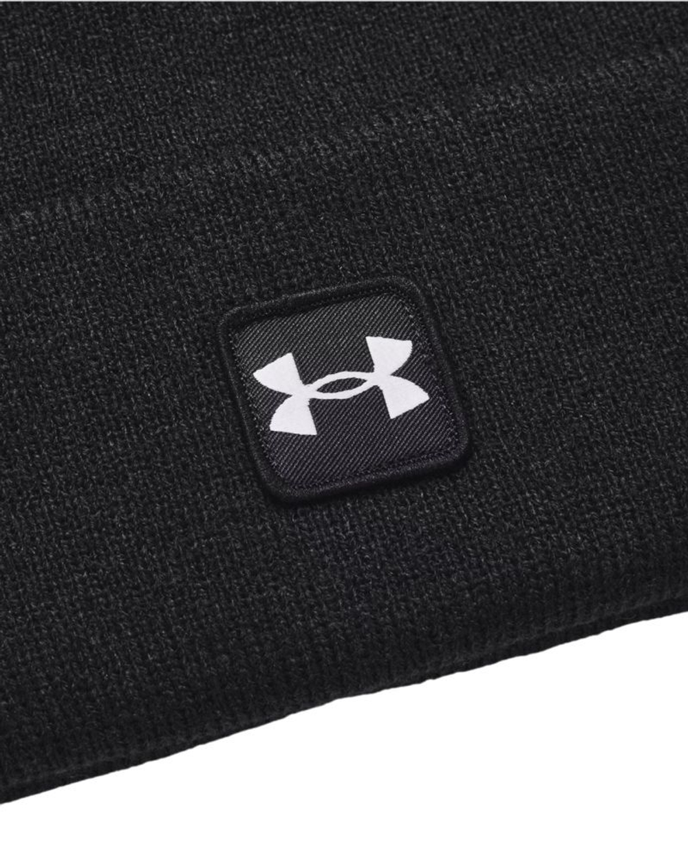 Шапка зимняя Under Armour Sport Halftime Cuff - black/white