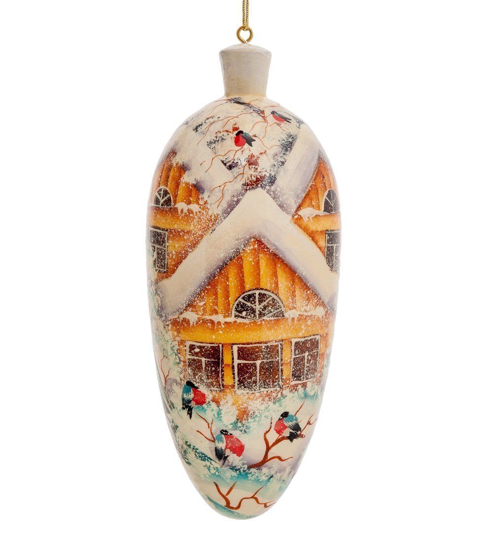 РД- 10/ 3 Елоченая игрушка «Влюбленные» художественная роспись