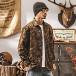 Американская жаккардовая рубашка в стиле ретро с длинными рукавами на весну и осень ,модный бренд, винтажная повседневная рубашка