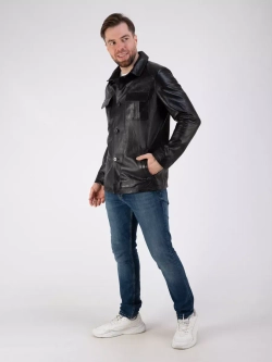 Куртка весна кожаная натуральная