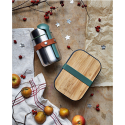 Термос black+blum, food flask, 400 мл, зеленый