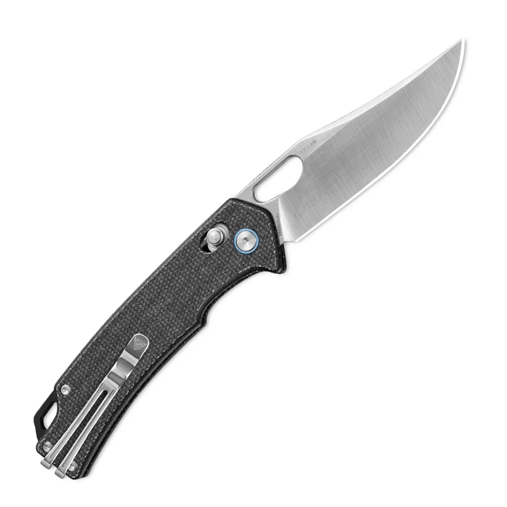 Нож складной SRM 9203-MB Retriever Satin (10Cr15CoMoV, Black Micarta)