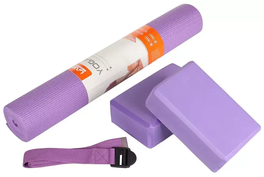 Набор для йоги LiveUp YOGA SET