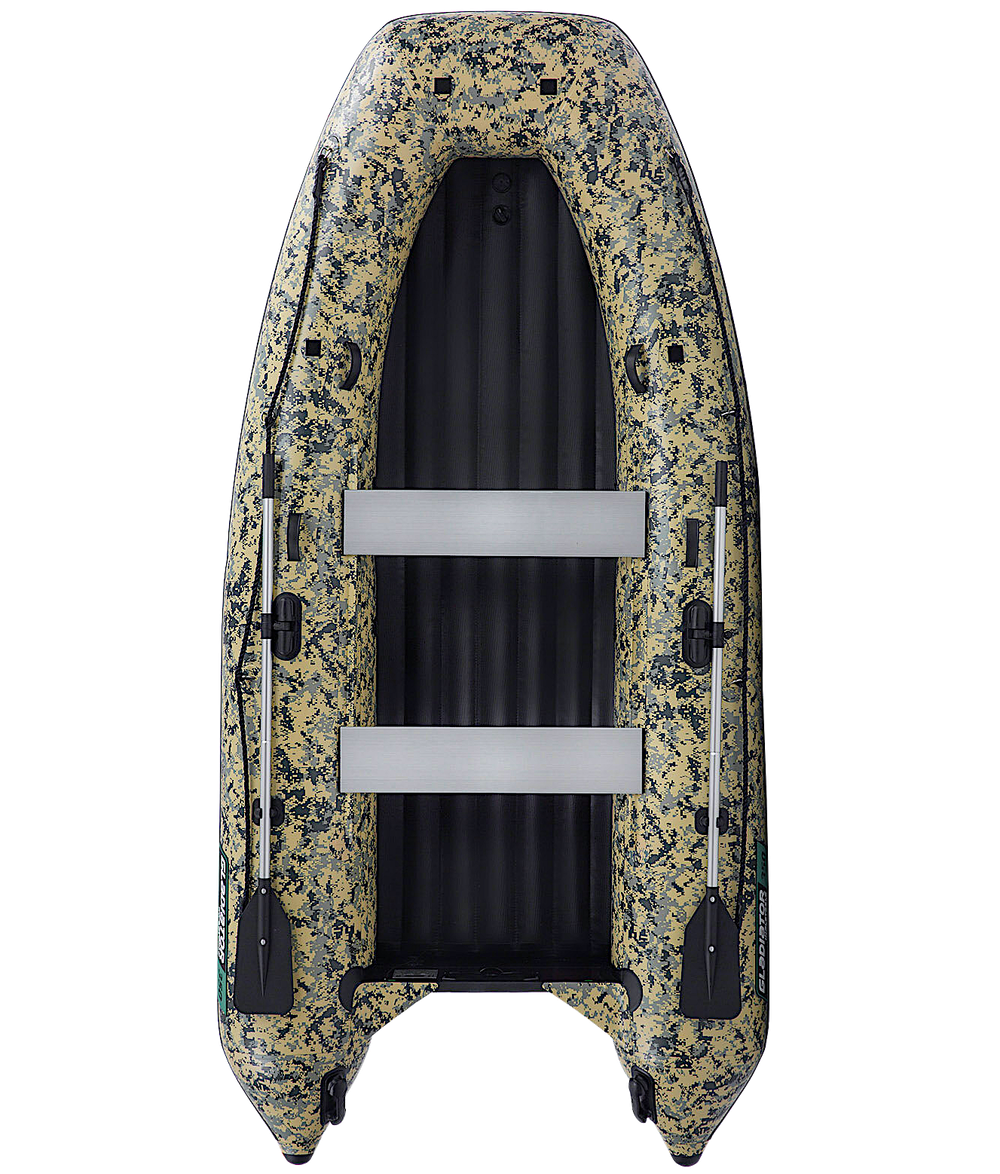 Лодка ПВХ Gladiator AirPro E350Pro НДНД Camo