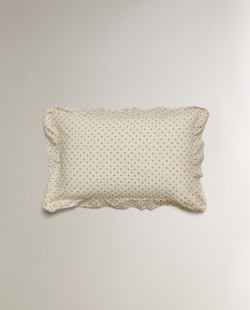 Наволочка Zara Home, хлопок 100%, с цветочным принтом, 2605/091