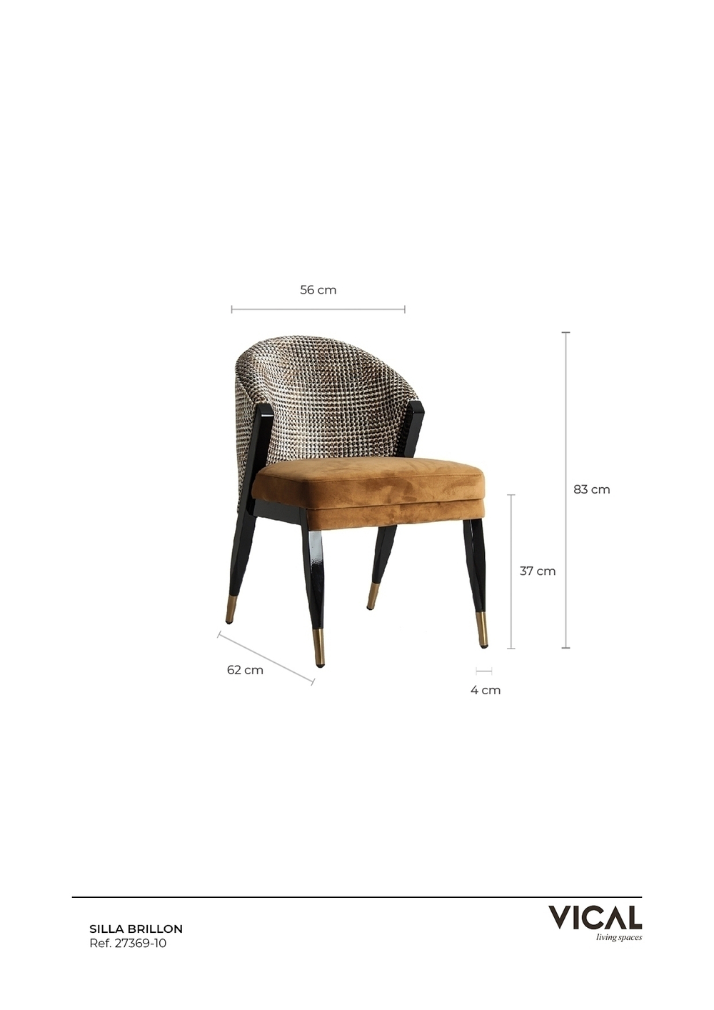 Стул Vical BRILLON 27369