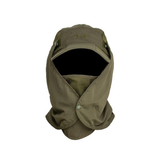 Бейсболка Helios с защитой шеи и лица (олива)