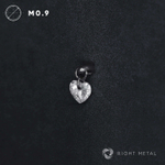 Pendant Heart Crystal