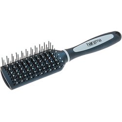 Щетка для волос Harizma, черно-серая (h10604)