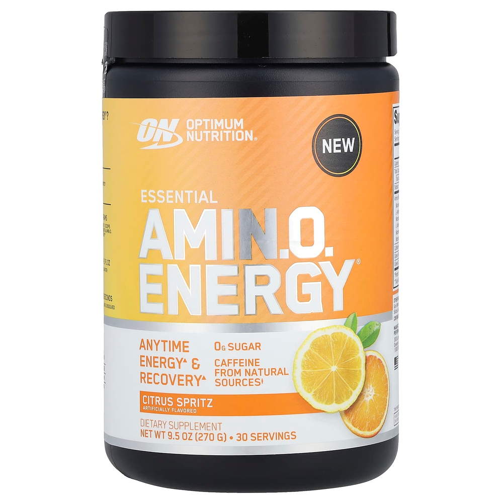 Optimum Nutrition, Essential Amin.O. Energy®, цитрусовый спрей, 270 г (9,5 унции)
