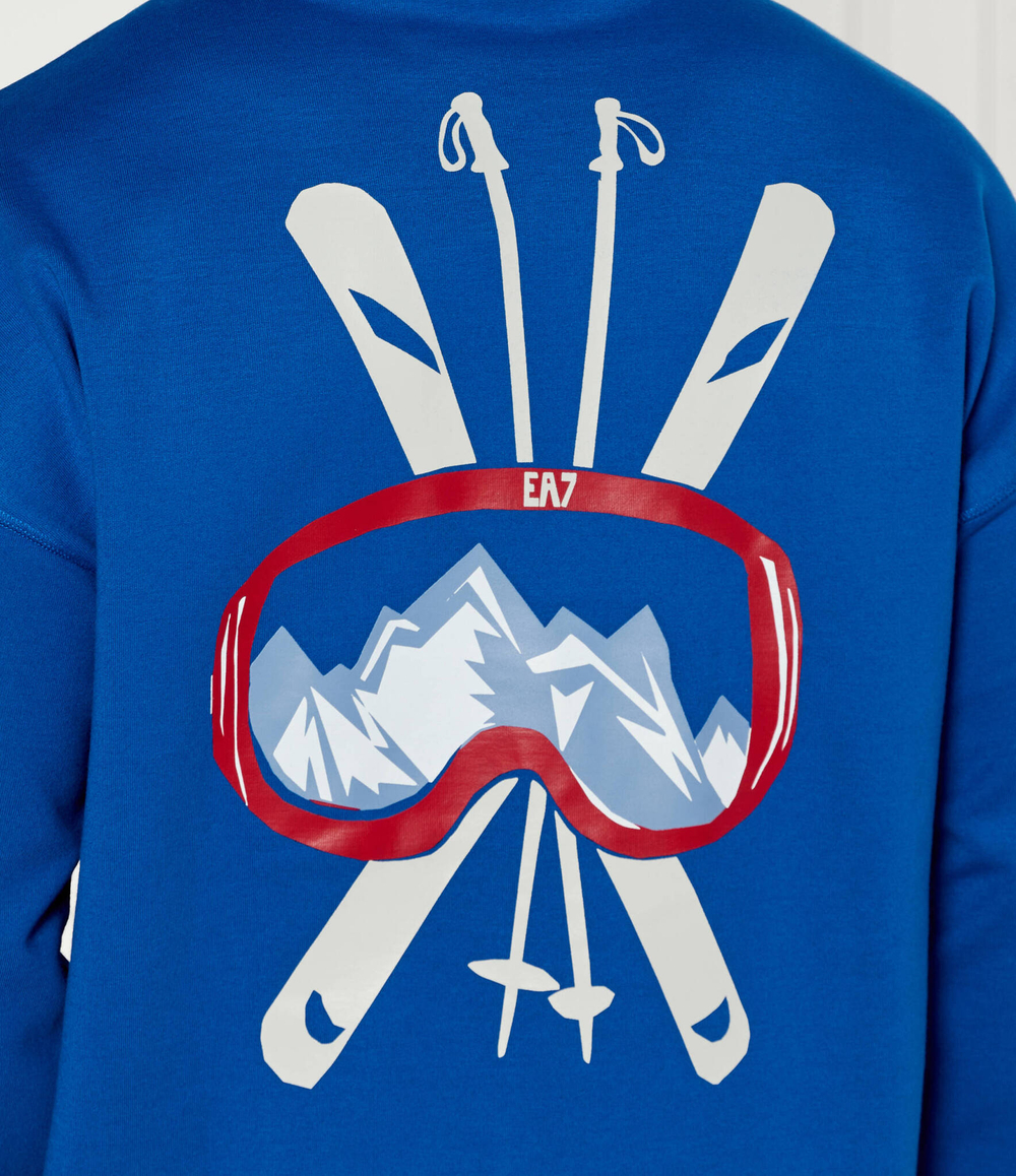 Худые EA7 - голубой(7M000020 AF10443)