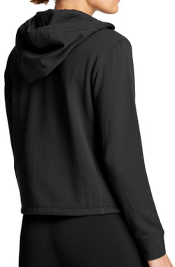 Женская Кофта теннисная Björn Borg Stockholm Soft Hood - black beauty